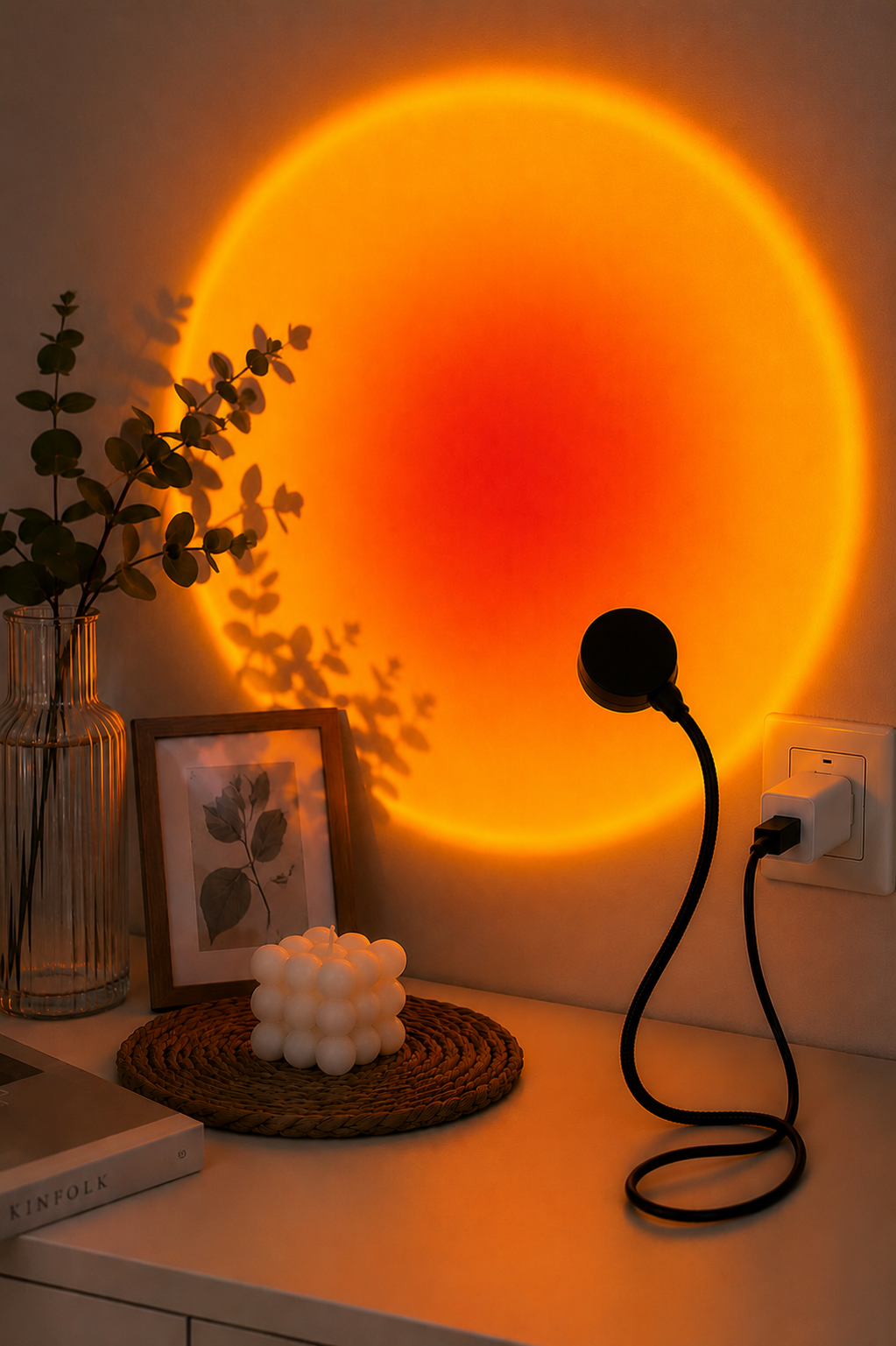 Sunset Projection Lamp – Transform Any Room with a Warm Glow
