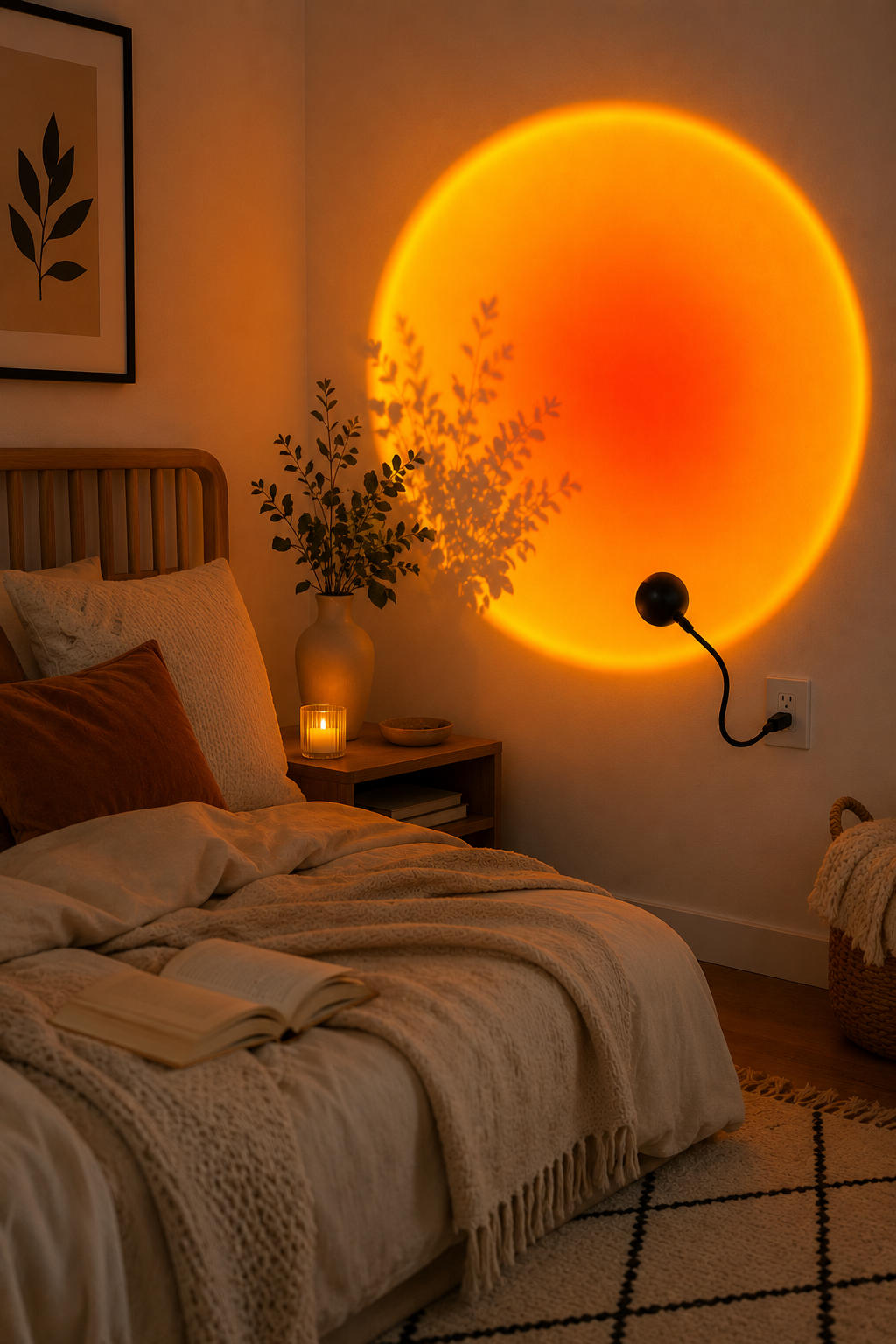 Sunset Projection Lamp – Transform Any Room with a Warm Glow