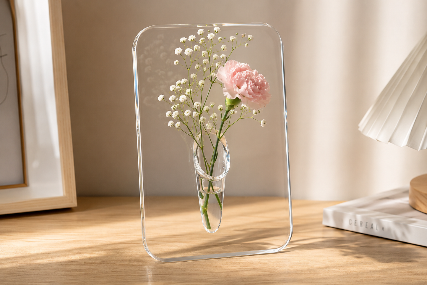 Transparent Frame Vase